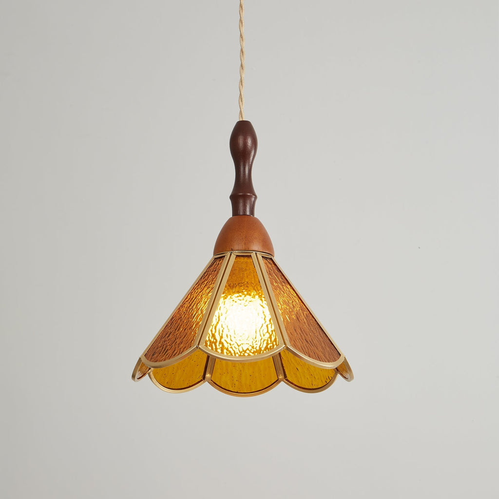 Tiffany Stained Glass Pendant Lamp — Vibrant Decorative Ceiling Light