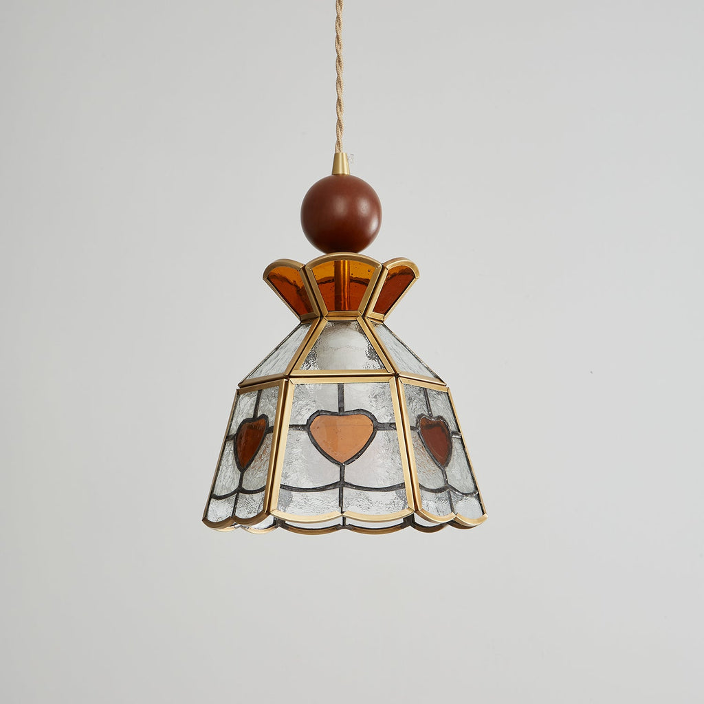 Tiffany Stained Glass Pendant Lamp — Vibrant Decorative Ceiling Light