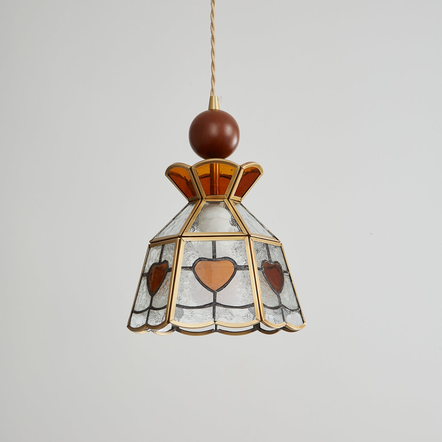 Tiffany Stained Glass Pendant Lamp — Vibrant Decorative Ceiling Light