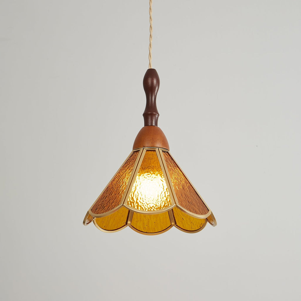 Tiffany Stained Glass Pendant Lamp — Vibrant Decorative Ceiling Light