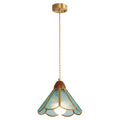 Tiffany Stained Glass Pendant Lamp — Vibrant Decorative Ceiling Light