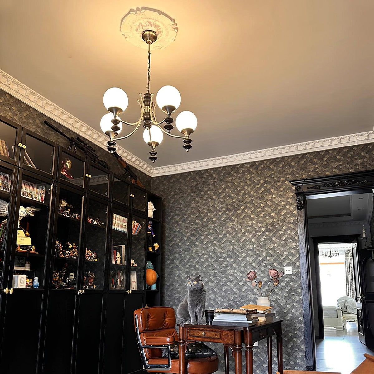 Tina Wooden Ceiling Chandelier