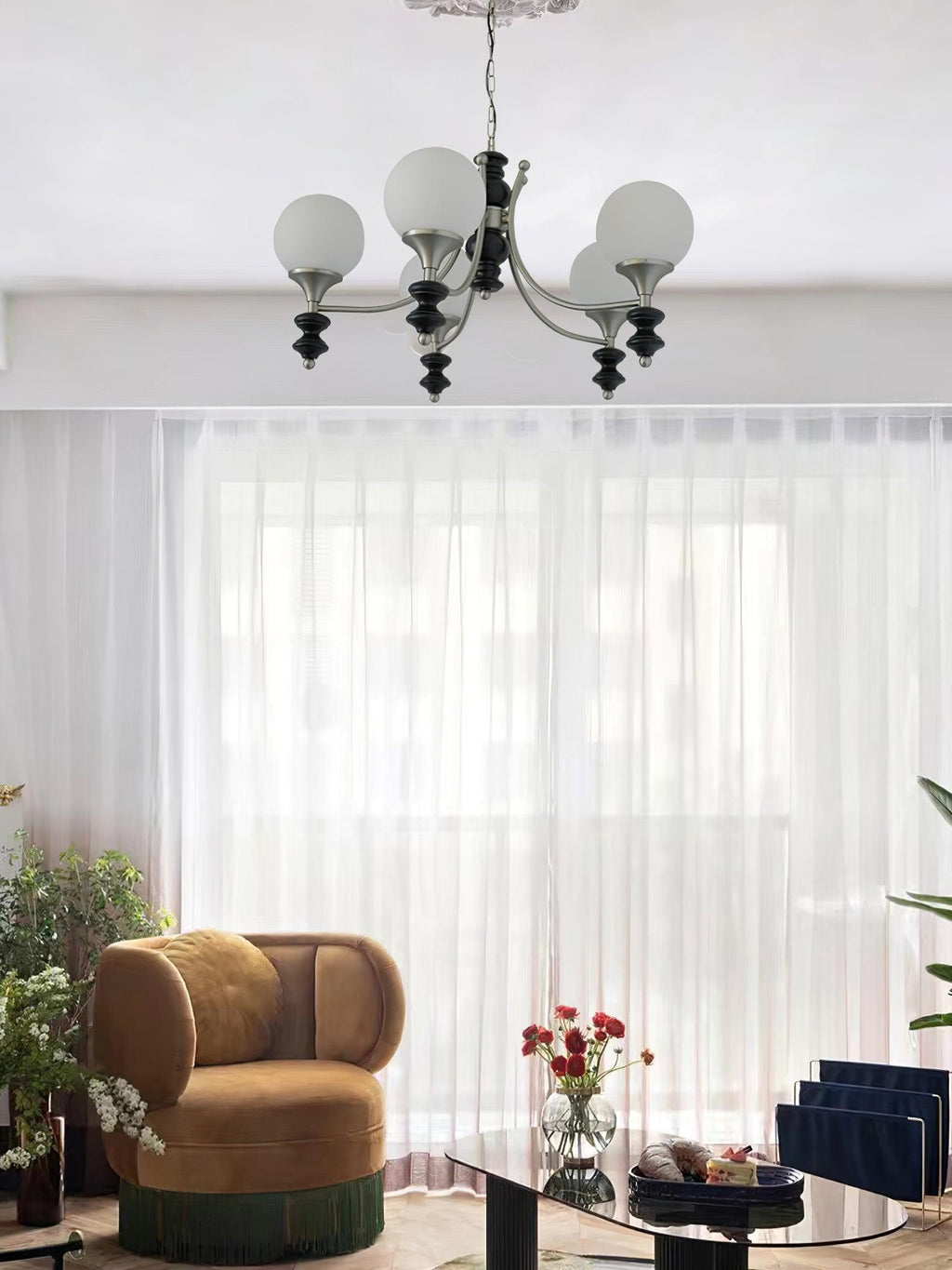 Tina Wooden Ceiling Chandelier