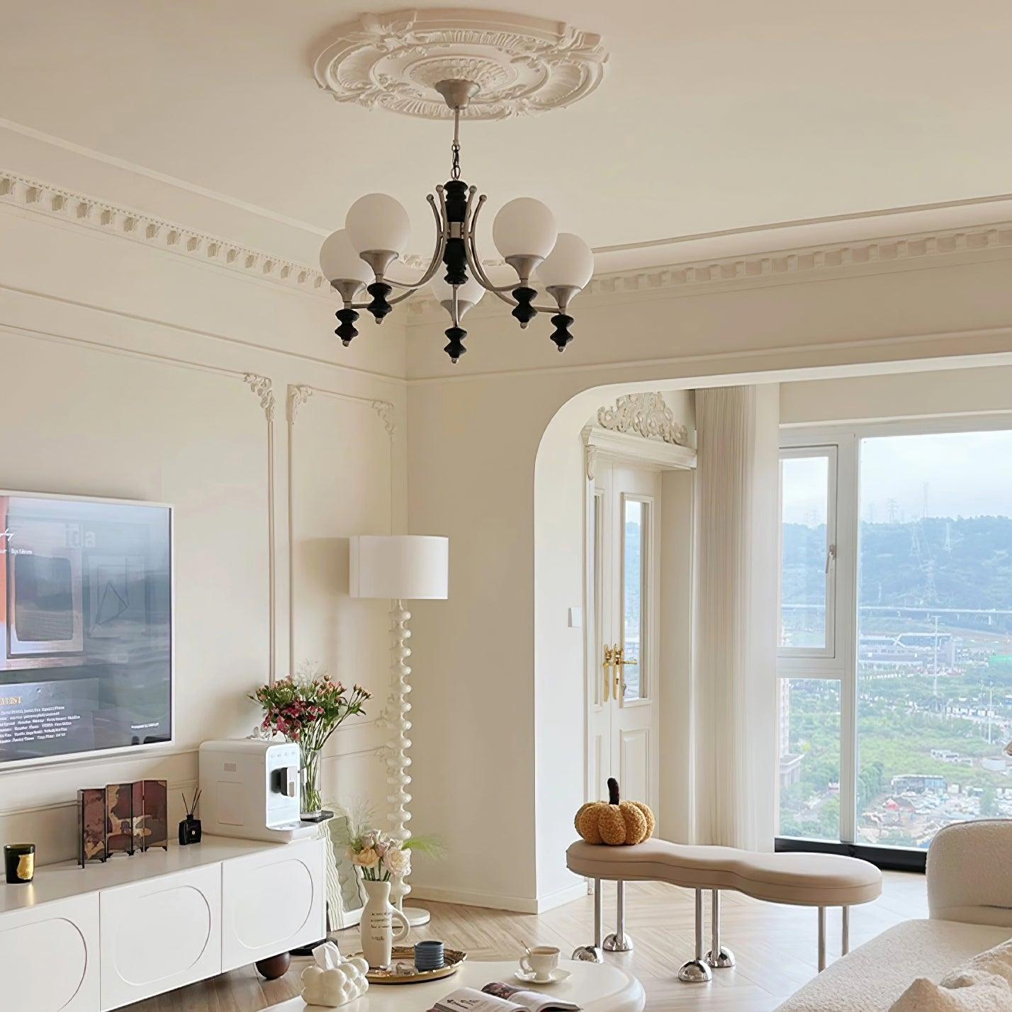 Tina Wooden Ceiling Chandelier