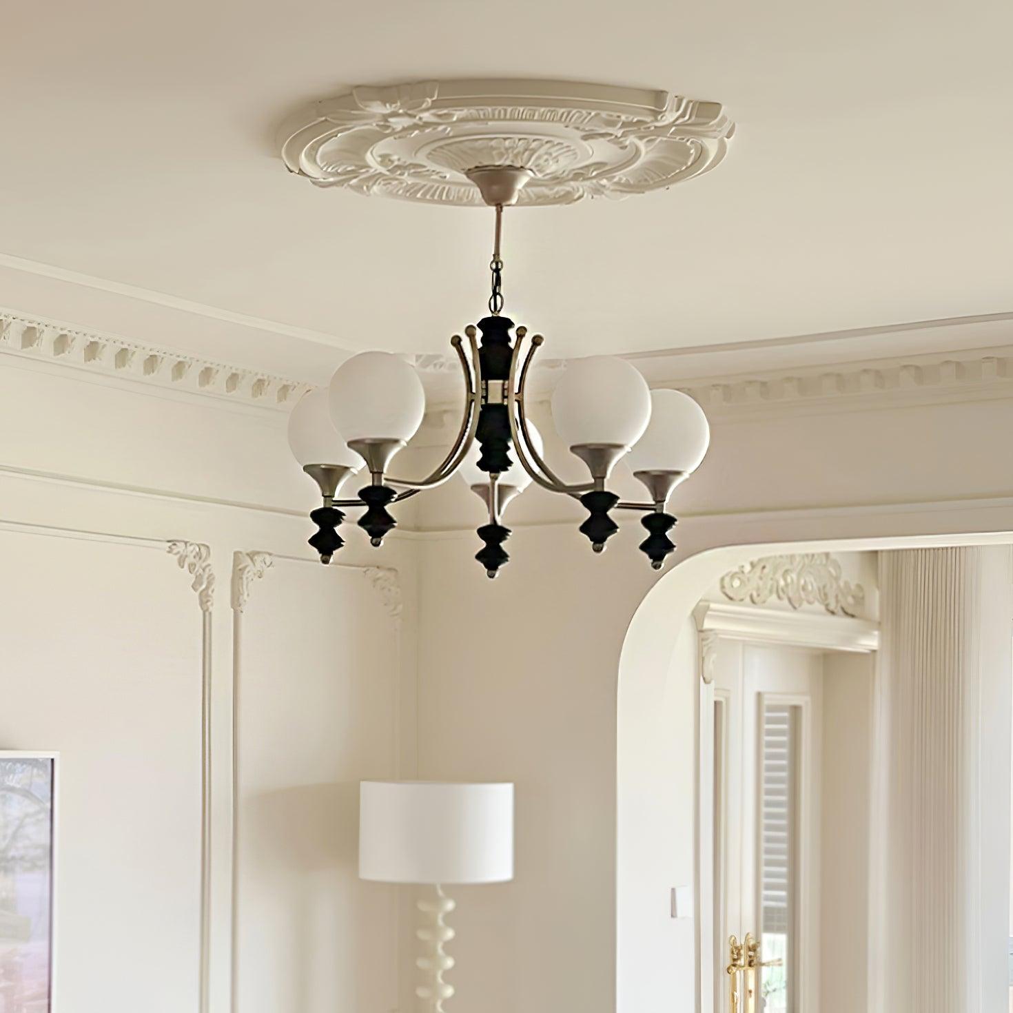 Tina Wooden Ceiling Chandelier