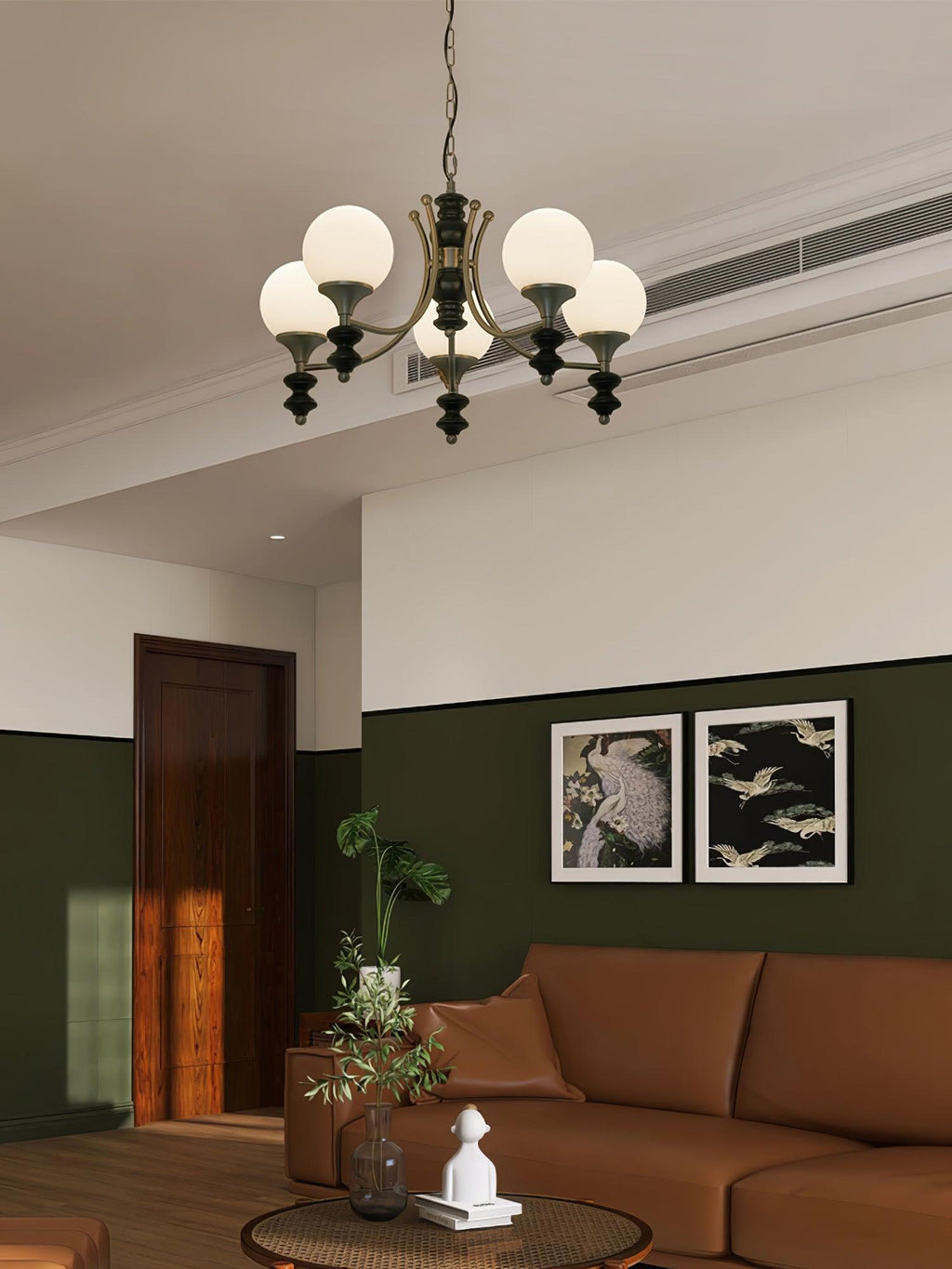 Tina Wooden Ceiling Chandelier