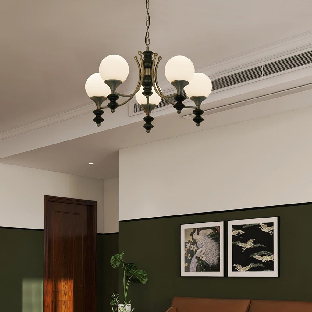 Tina Wooden Ceiling Chandelier