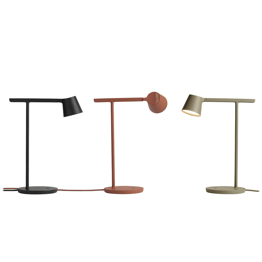 Kärnbordslampa — kompakt modern profil