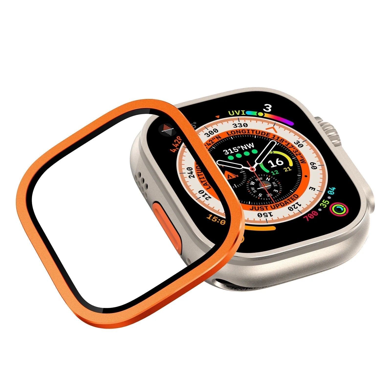 Titanový ochranný kryt displeje pro Apple Watch Ultra 2/Ultra
