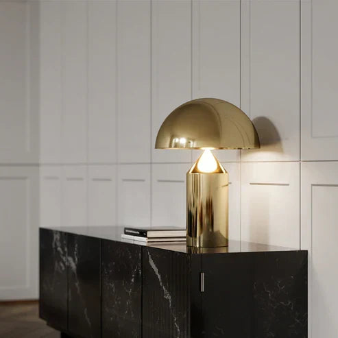 Lampe de table design nordique - Forme sculpturale et lumière douce d’ambiance