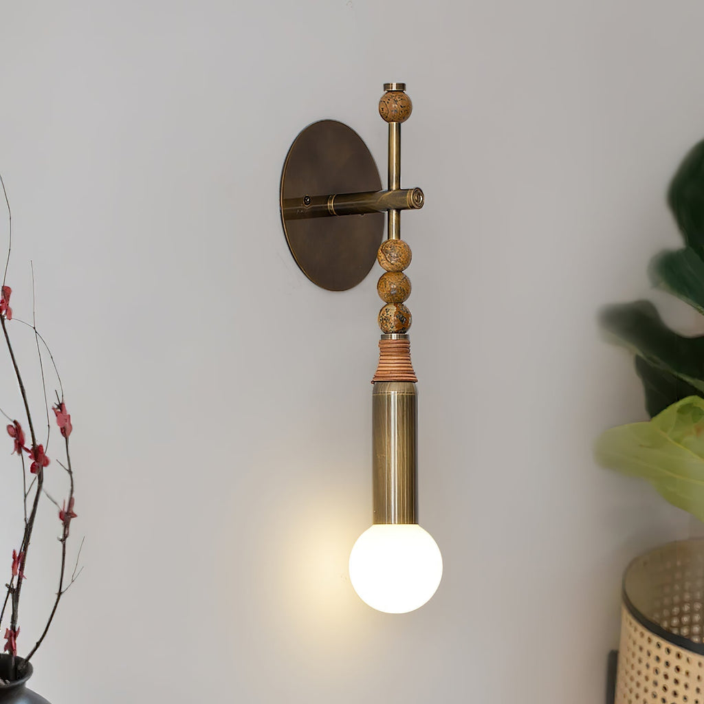 Lampada da parete Nicole in marmo dal design moderno — Design minimalista ed essenziale