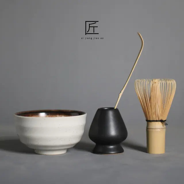 Traditionellt Matcha Gåvoset CalmLeaf För Hemmaanvändning Varje Dag