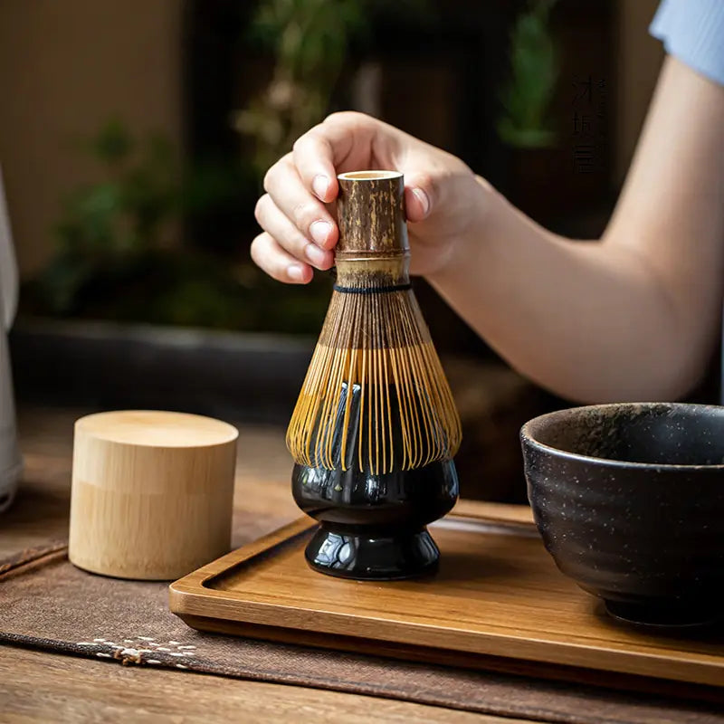 Traditionellt Matcha Gåvoset CalmLeaf För Hemmaanvändning Varje Dag