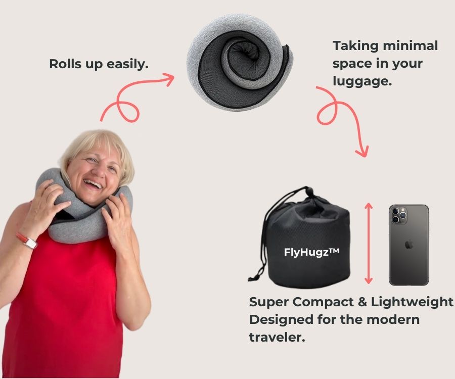 Oreiller de voyage AirHug® - Votre compagnon de voyage ultime