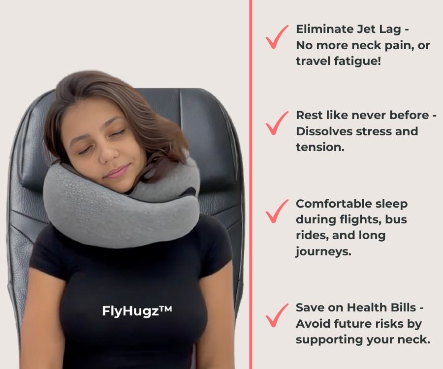 Oreiller de voyage AirHug® - Votre compagnon de voyage ultime