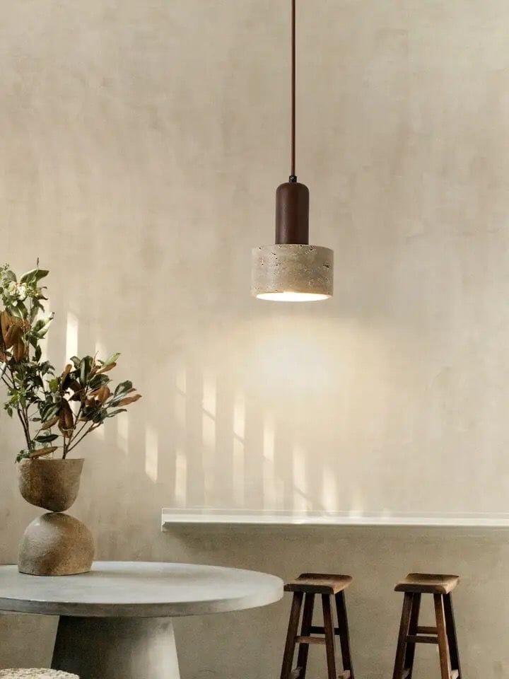 Lampade a sospensione Travertine Solena | Orntli