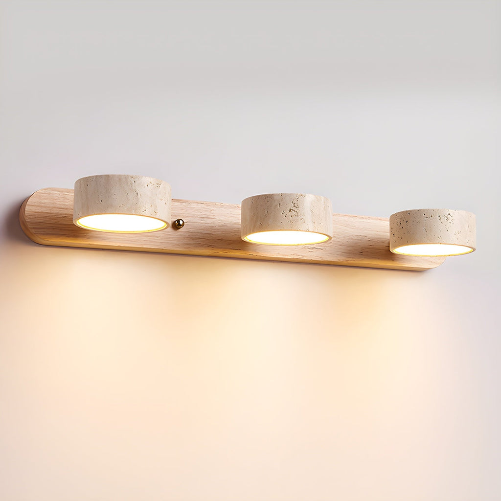 Travertine Duo Rechargeable Wall Light - Vakkerlight