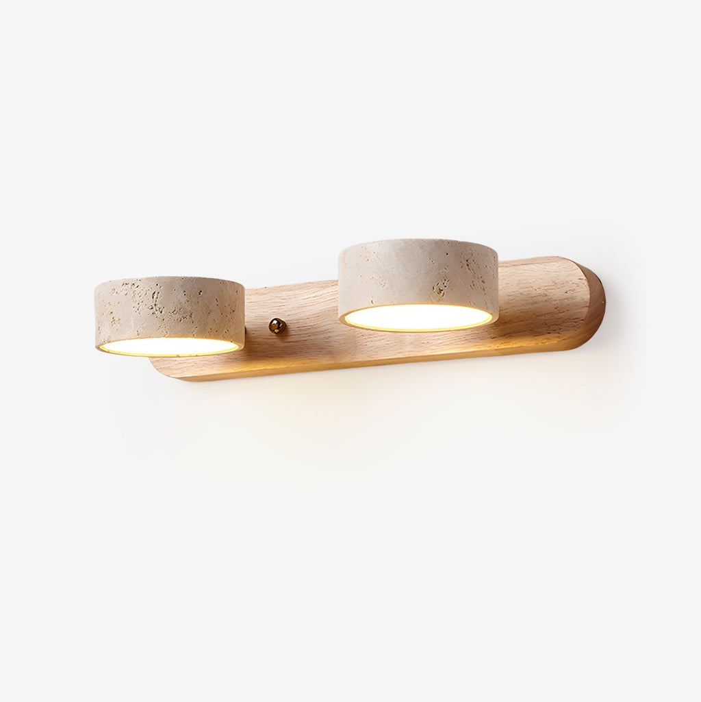 Tuelo Travertine Indoor Wall Light Neutral - Neutralighting
