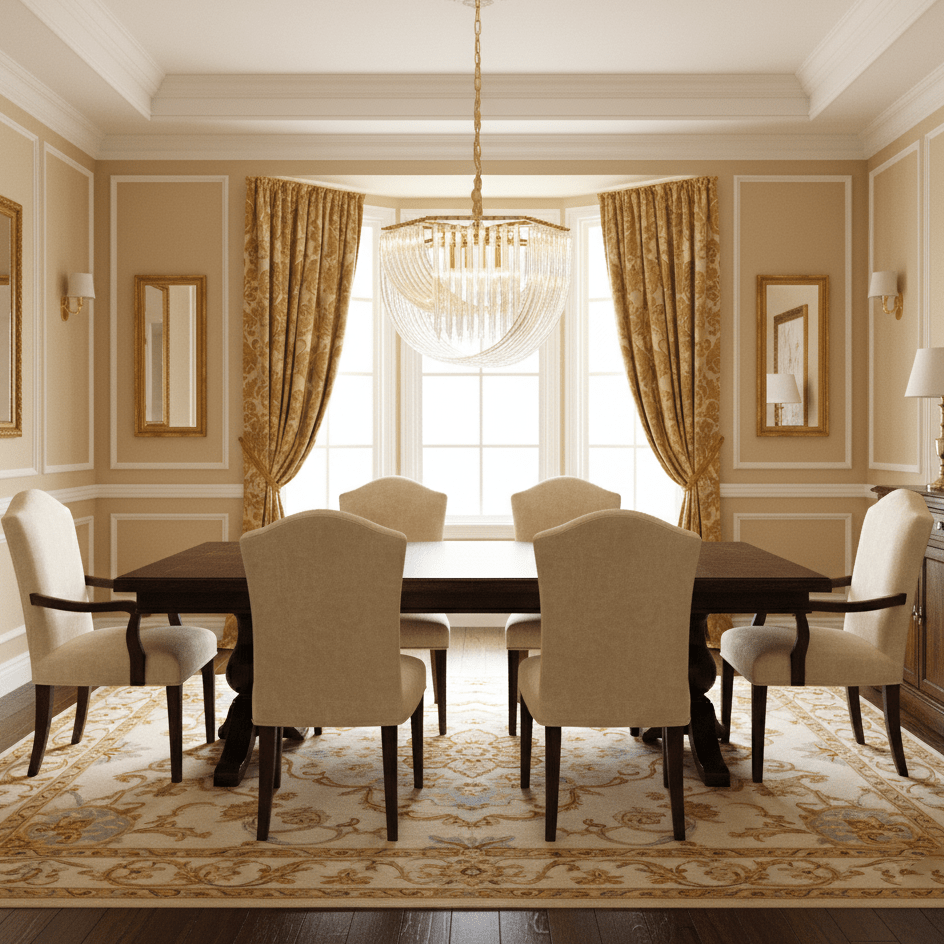 Trevi Glass Chandelier — Polished Gold Canopy, Curved Clear Glass Rods, 5 Sizes