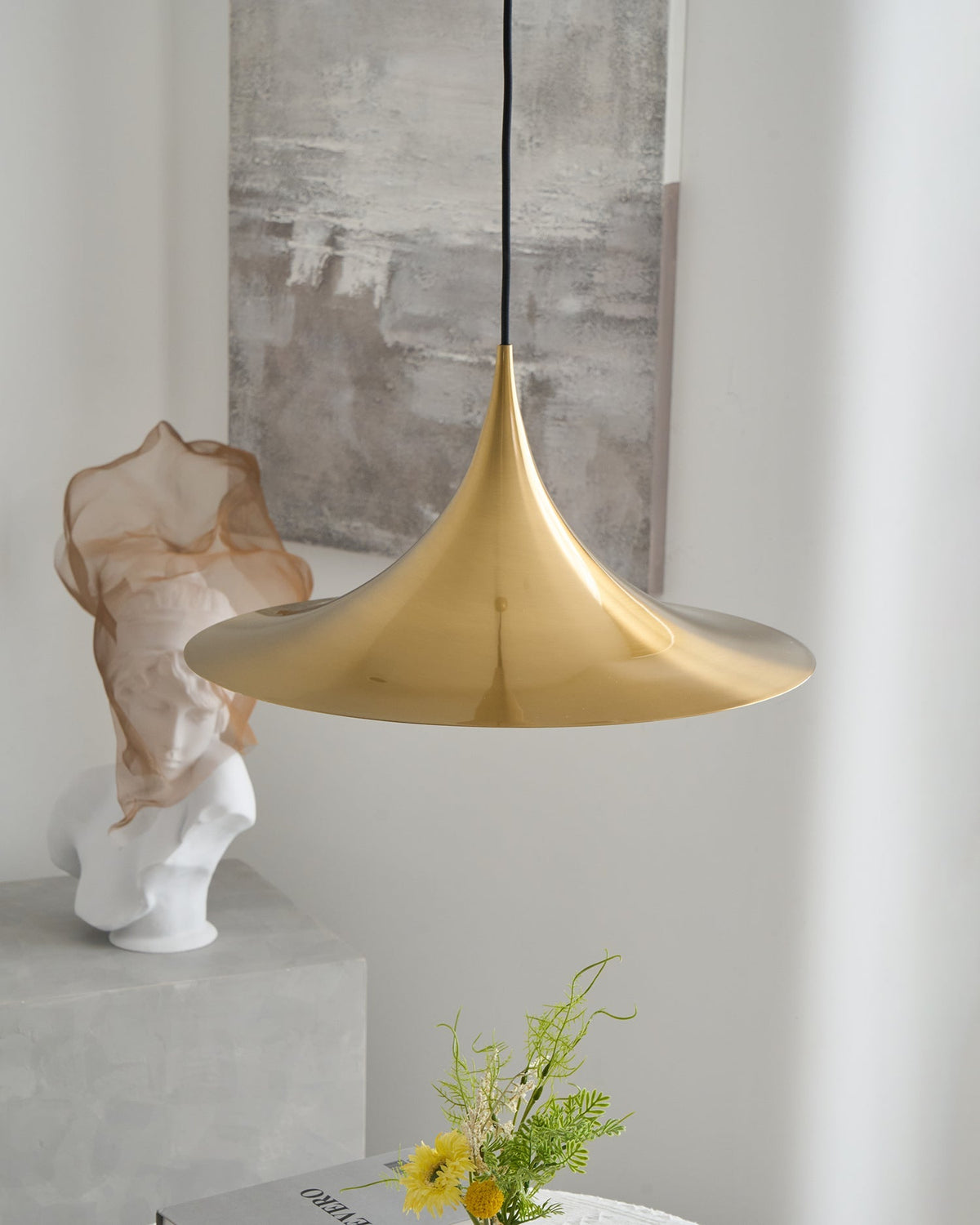 Semi Arched Pendant Light