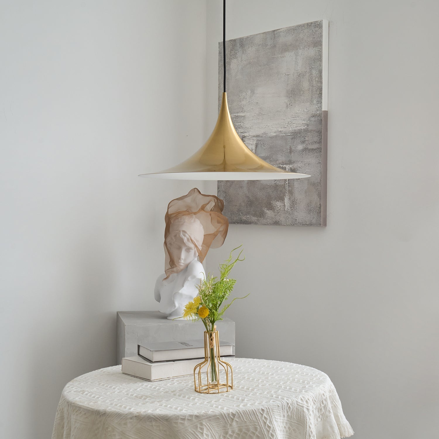 Semi Arched Pendant Light