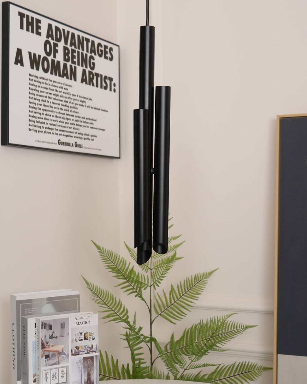 Tubes Pendant Light — Dual-Cylinder Design