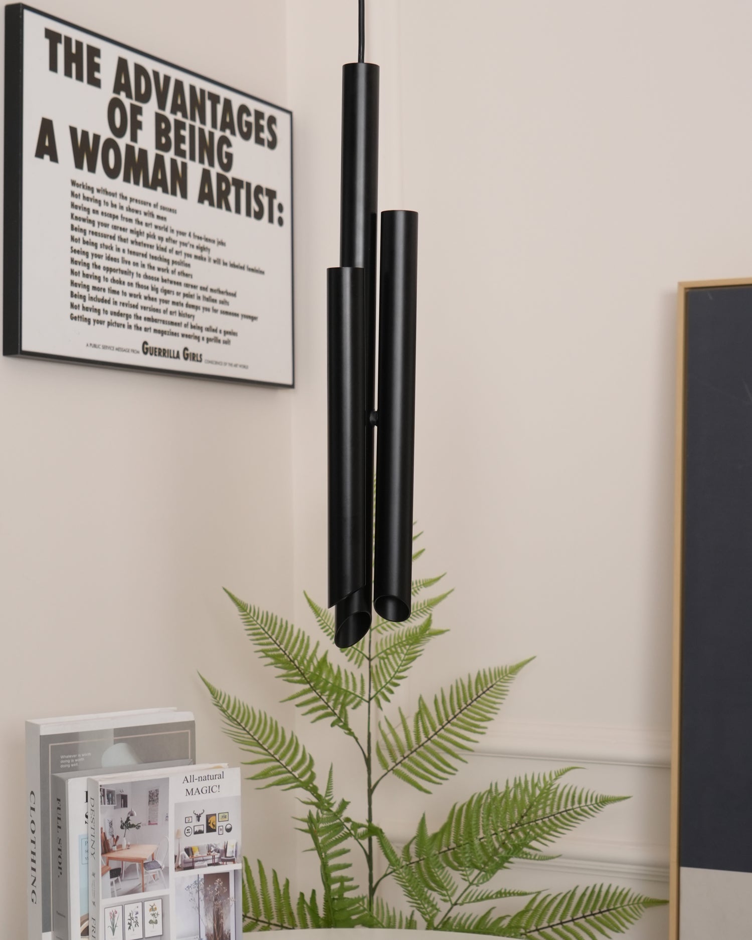 Tubes Pendant Light — Dual-Cylinder Design