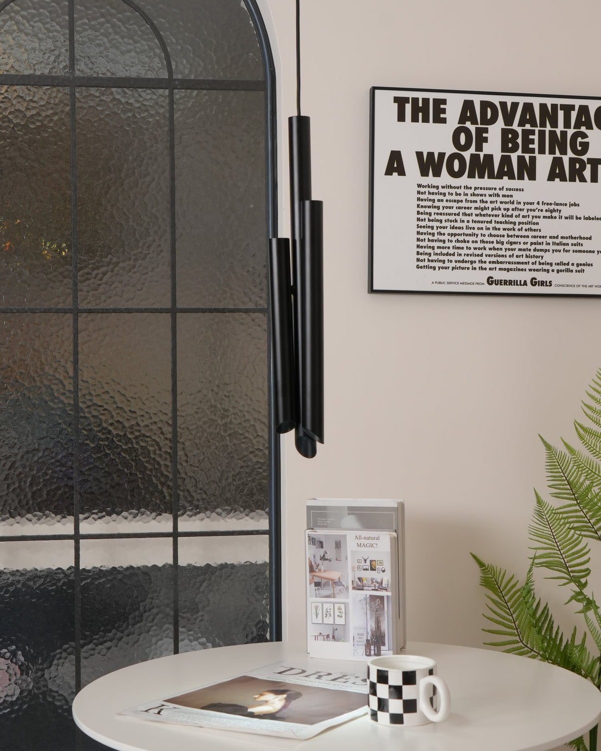 Tubes Pendant Light — Dual-Cylinder Design