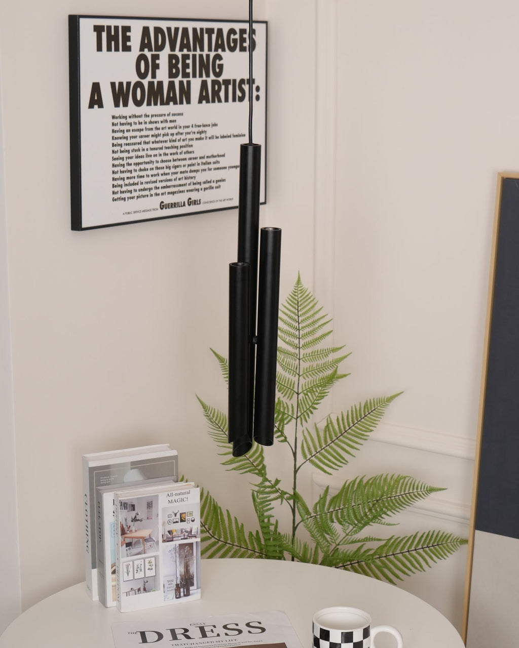 Tubes Pendant Light — Dual-Cylinder Design