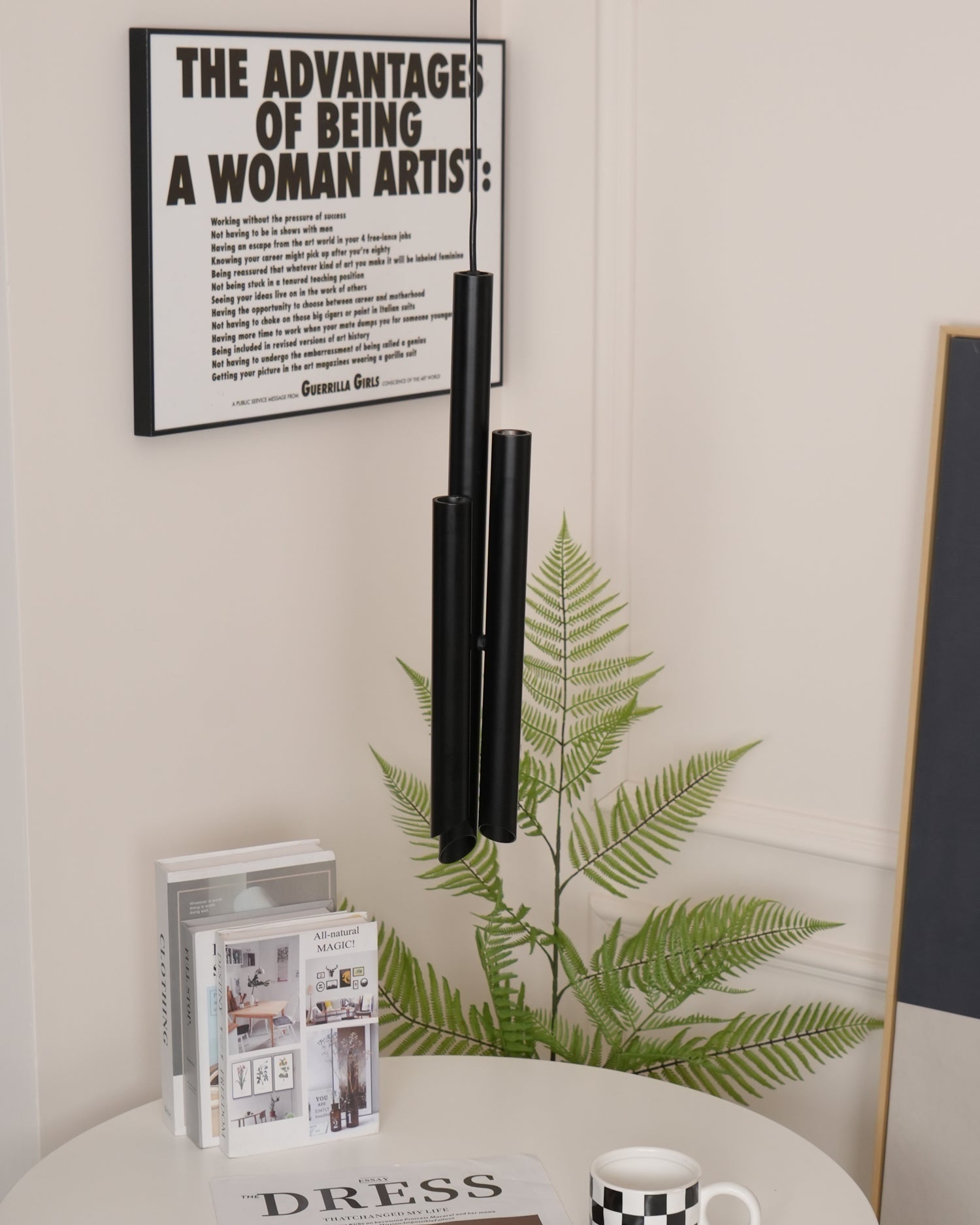 Tubes Pendant Light — Dual-Cylinder Design