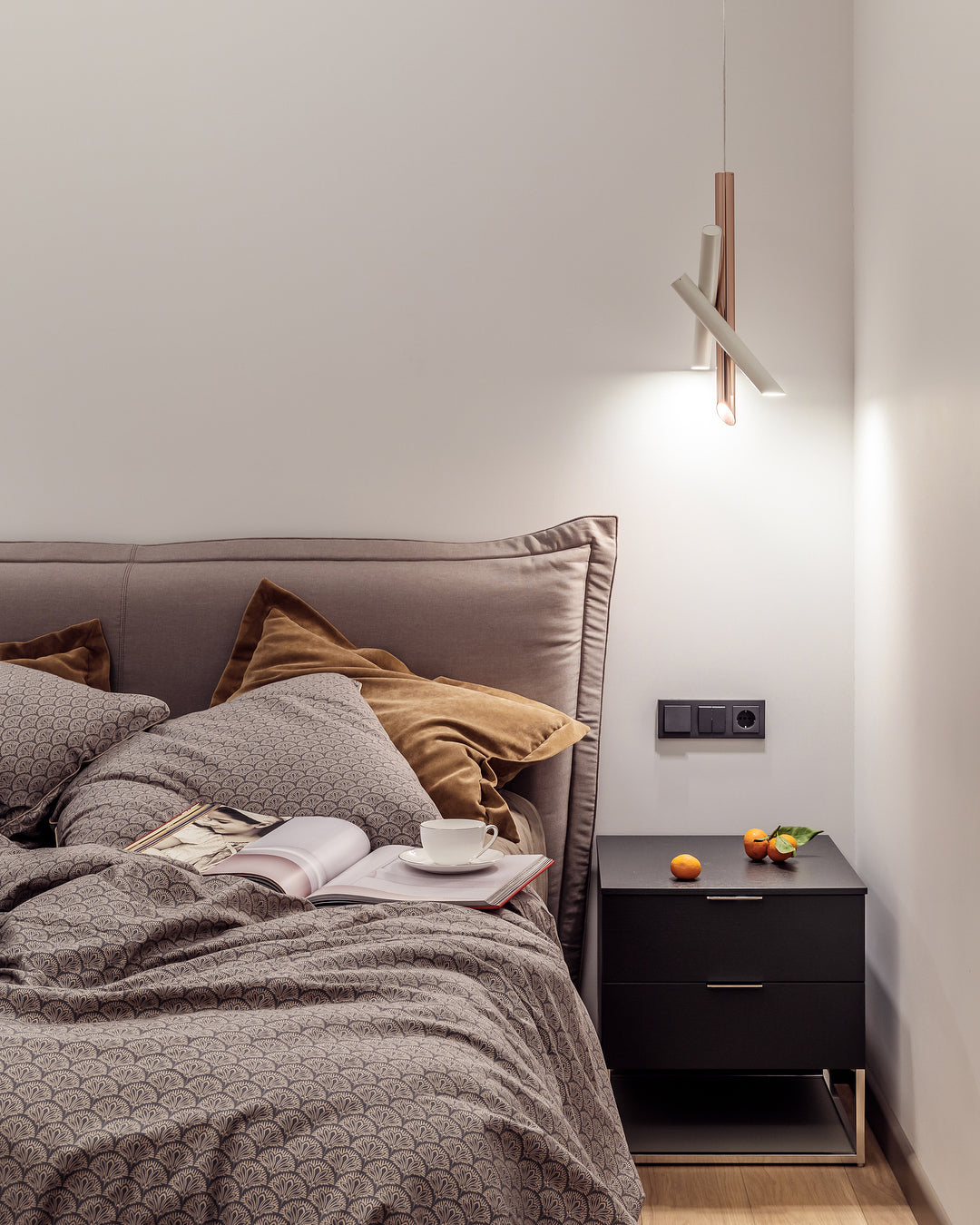 Tubes Pendant Light — Dual-Cylinder Design