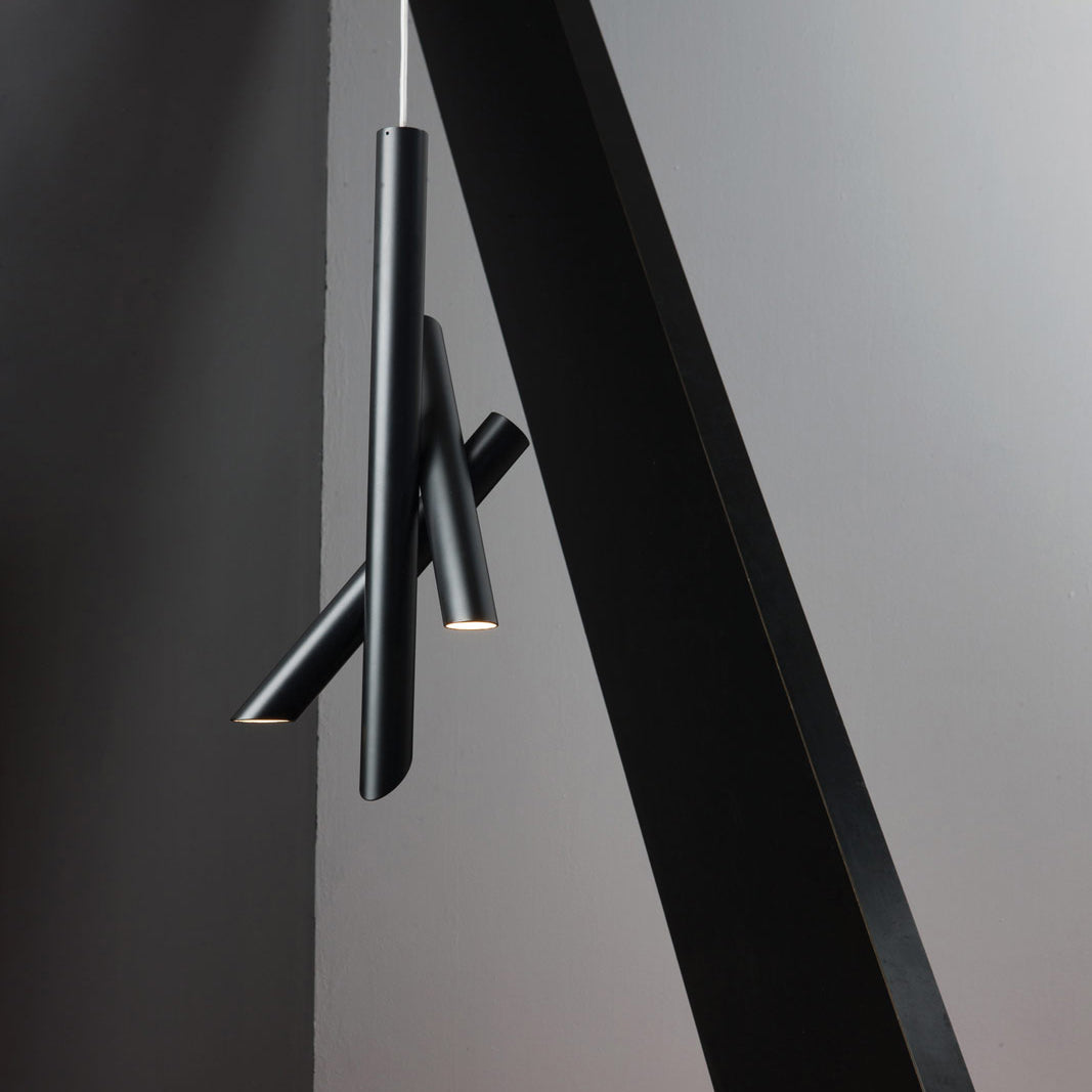 Tubes Pendant Light — Dual-Cylinder Design