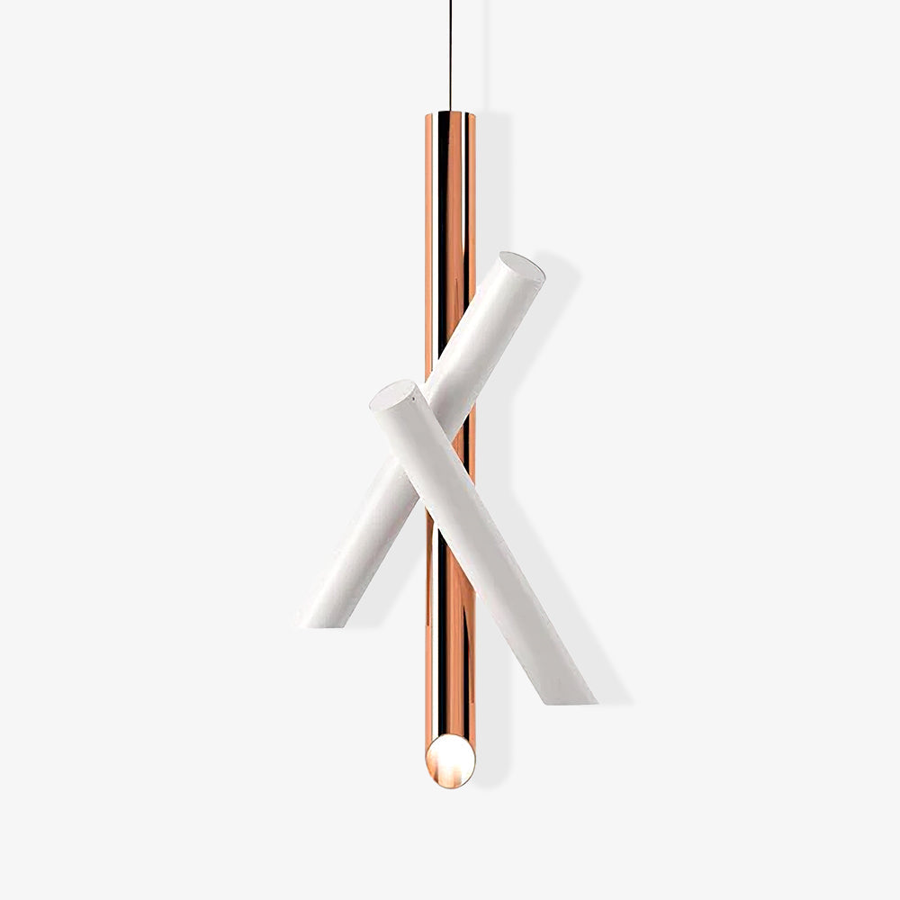 Tubes Pendant Light — Dual-Cylinder Design