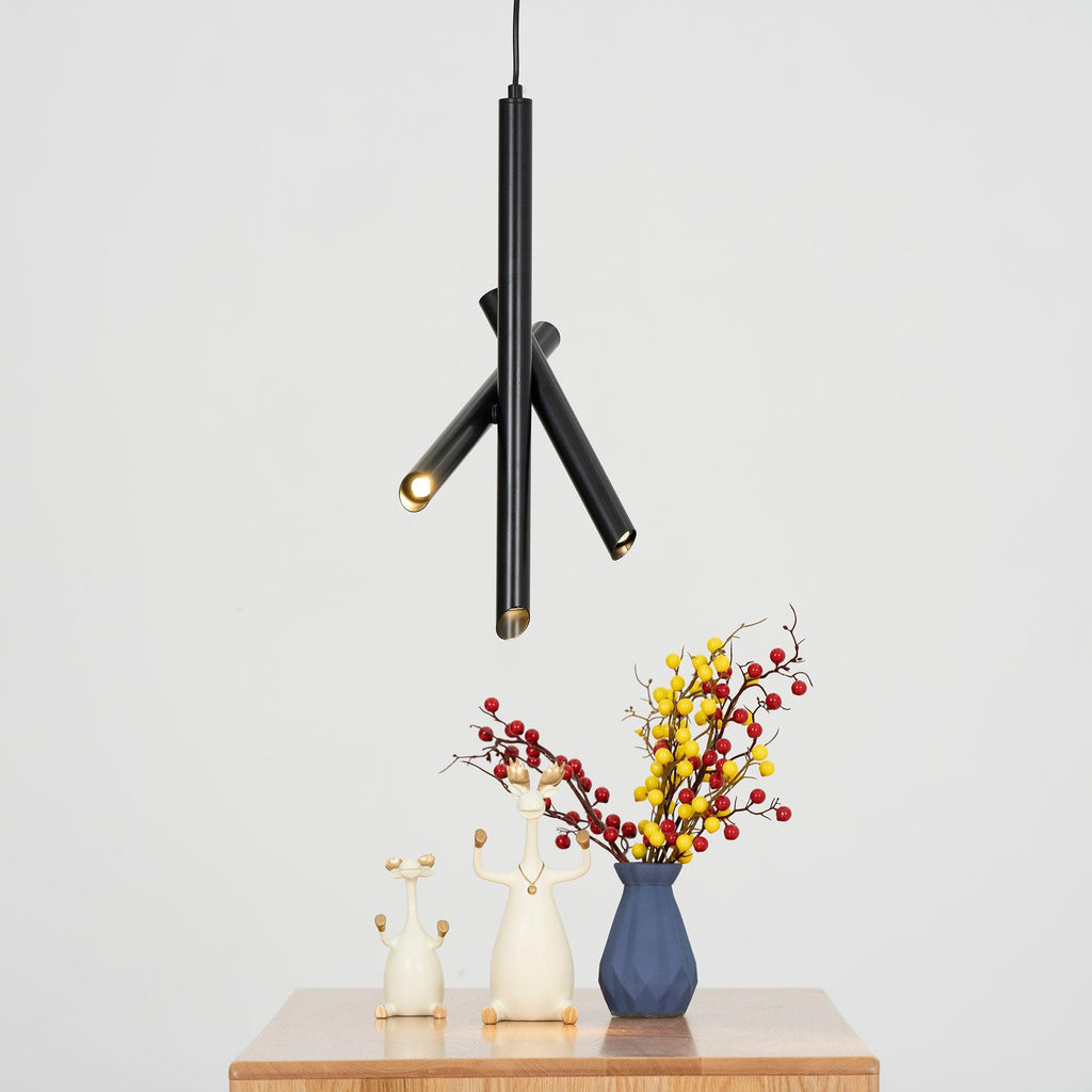 Tubes Pendant Light — Dual-Cylinder Design
