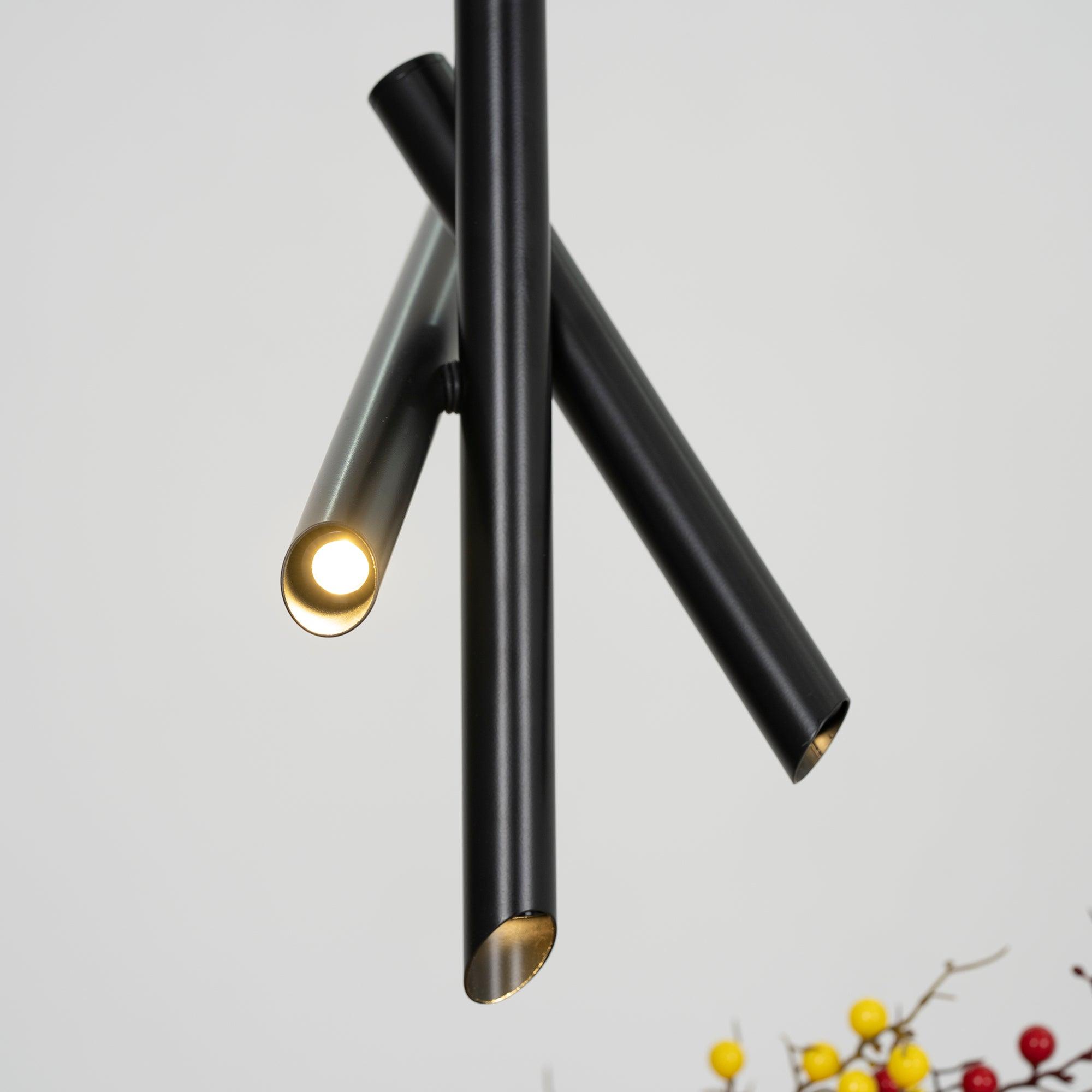 Tubes Pendant Light — Dual-Cylinder Design