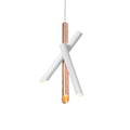 Tubes Pendant Light — Dual-Cylinder Design