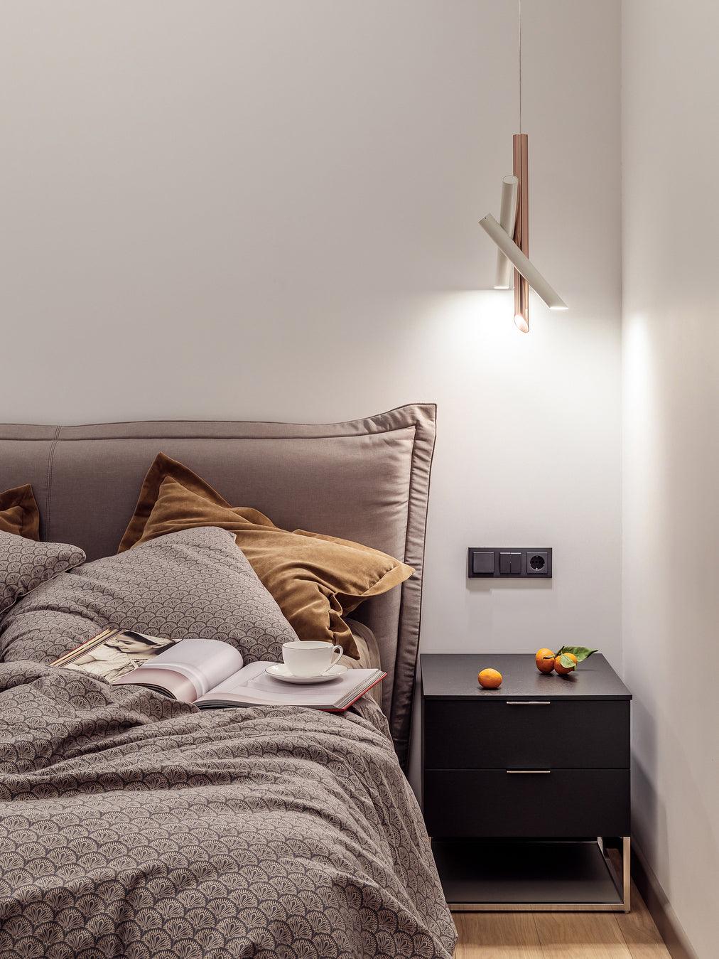 Tubes Pendant Light — Dual-Cylinder Design