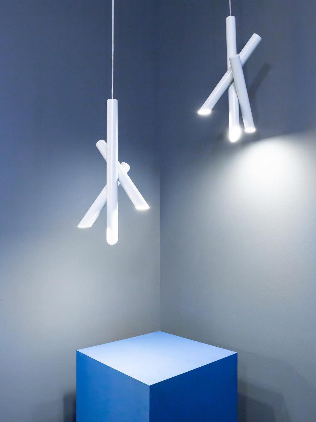 Tubes Pendant Light — Dual-Cylinder Design