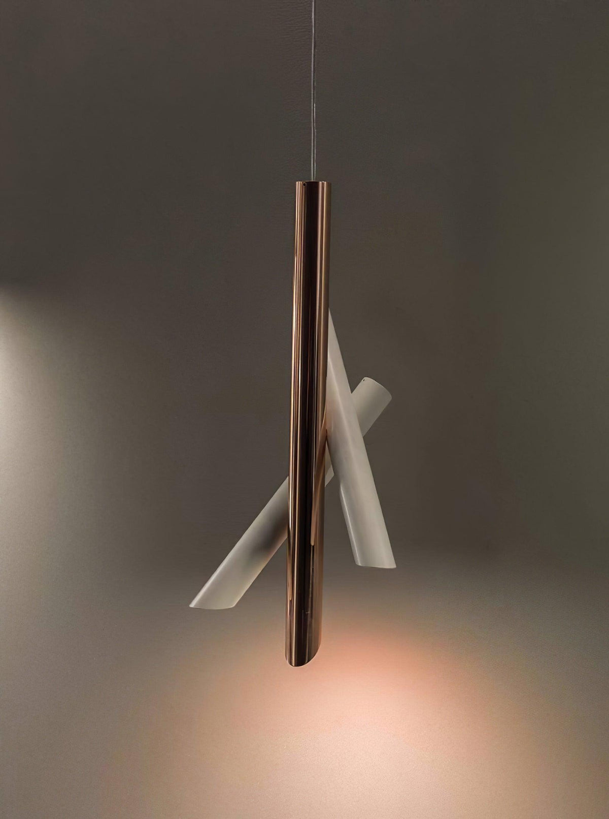 Tubes Pendant Light — Dual-Cylinder Design