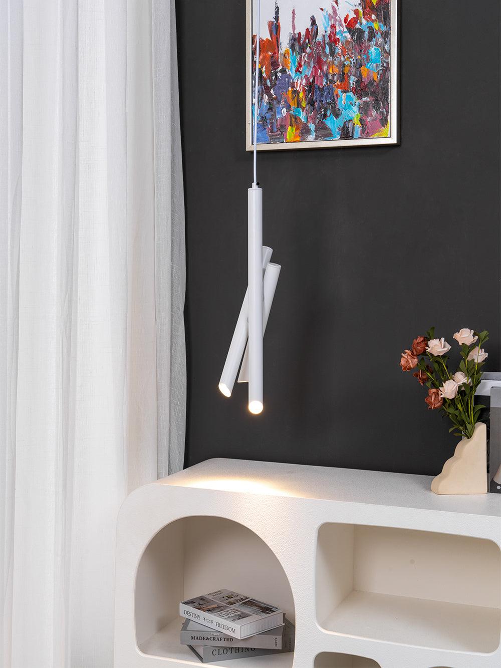 Tubes Pendant Light — Dual-Cylinder Design