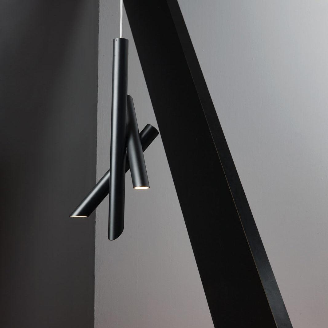 Tubes Pendant Light — Dual-Cylinder Design
