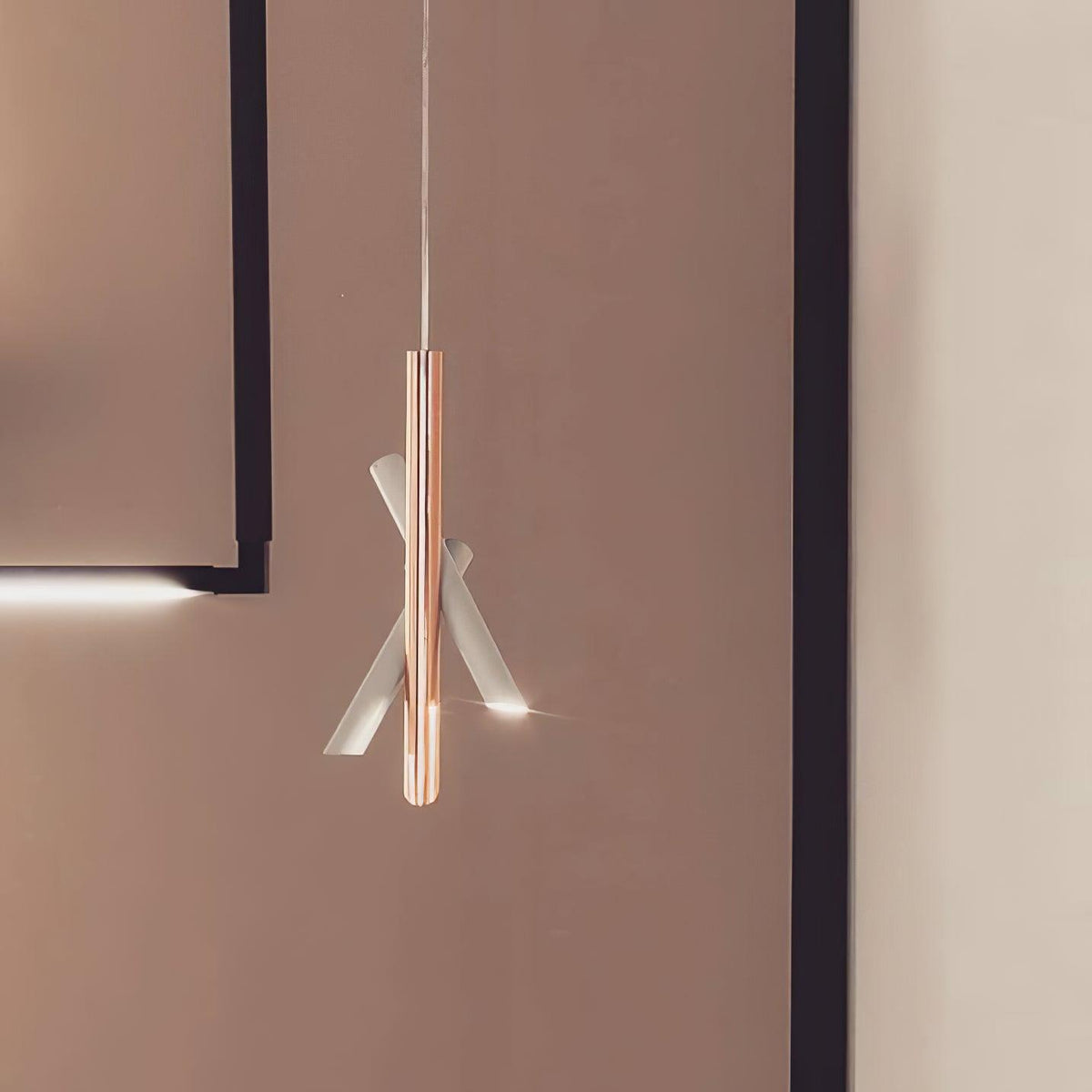 Tubes Pendant Light — Dual-Cylinder Design