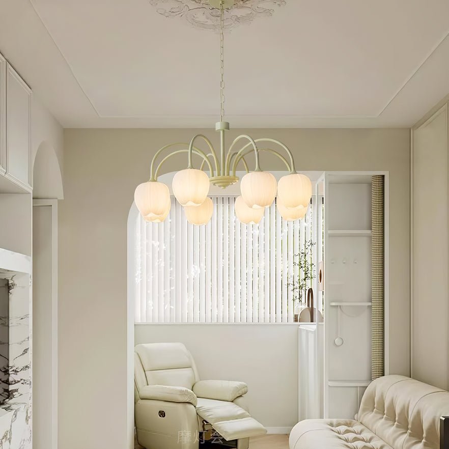VKL-1002 Tulip Matcha Chandelier