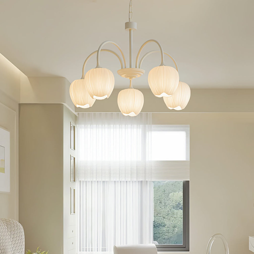 VKL-1002 Tulip Matcha Chandelier