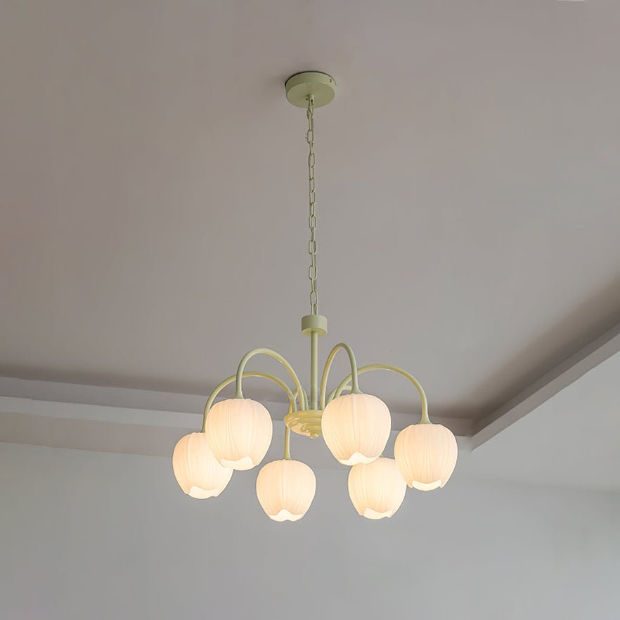 VKL-1002 Tulip Matcha Chandelier