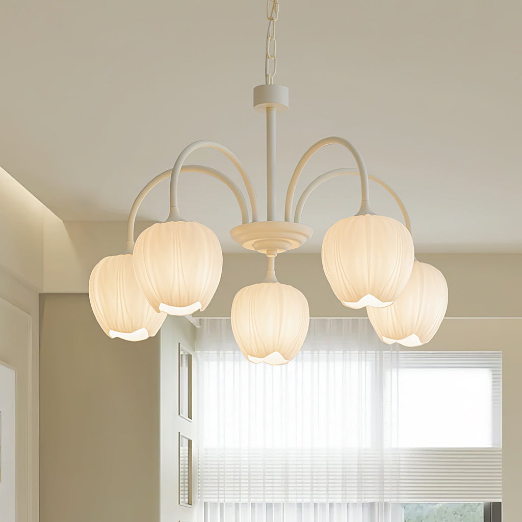 VKL-1002 Tulip Matcha Chandelier
