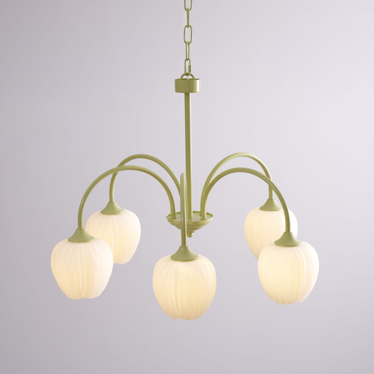 VKL-1002 Tulip Matcha Chandelier