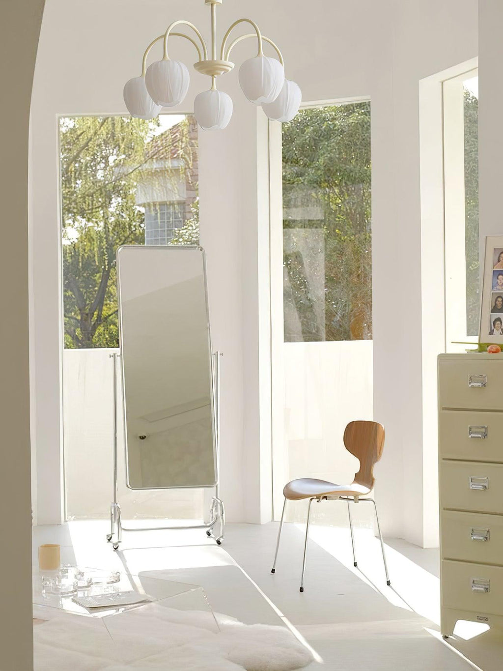 VKL-1002 Tulip Matcha Chandelier