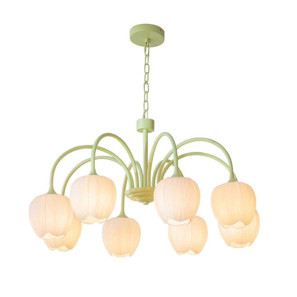 VKL-1002 Tulip Matcha Chandelier