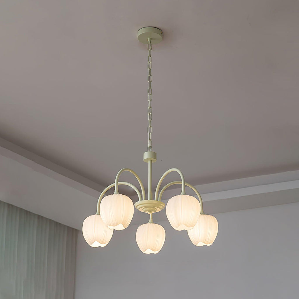 VKL-1002 Tulip Matcha Chandelier